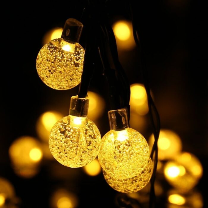 Eswarr Electricals Crystal Ball LED String Lights for Home Décor