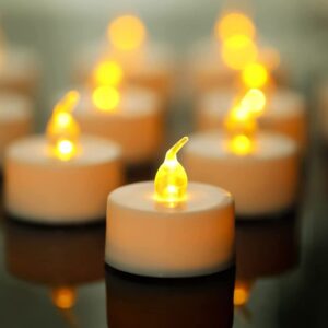 Flameless LED candles for home décor and room lighting