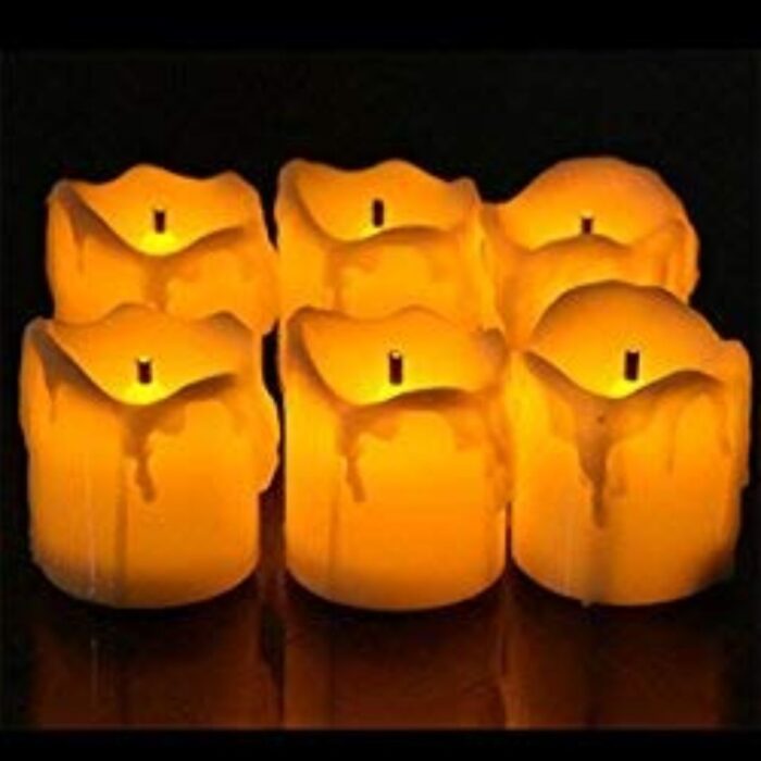 Flameless LED candle for cozy home décor and special events"