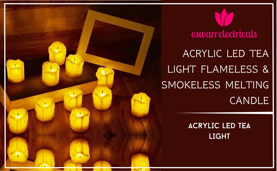 LED candle online – flameless, smokeless, and safe for home décor