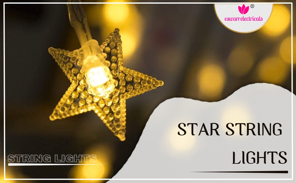 Eswarr Electricals Star LED String Lights for Weddings & Special Events