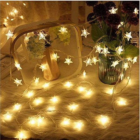 Star LED String Lights – Twinkling Glow for Festive Décor